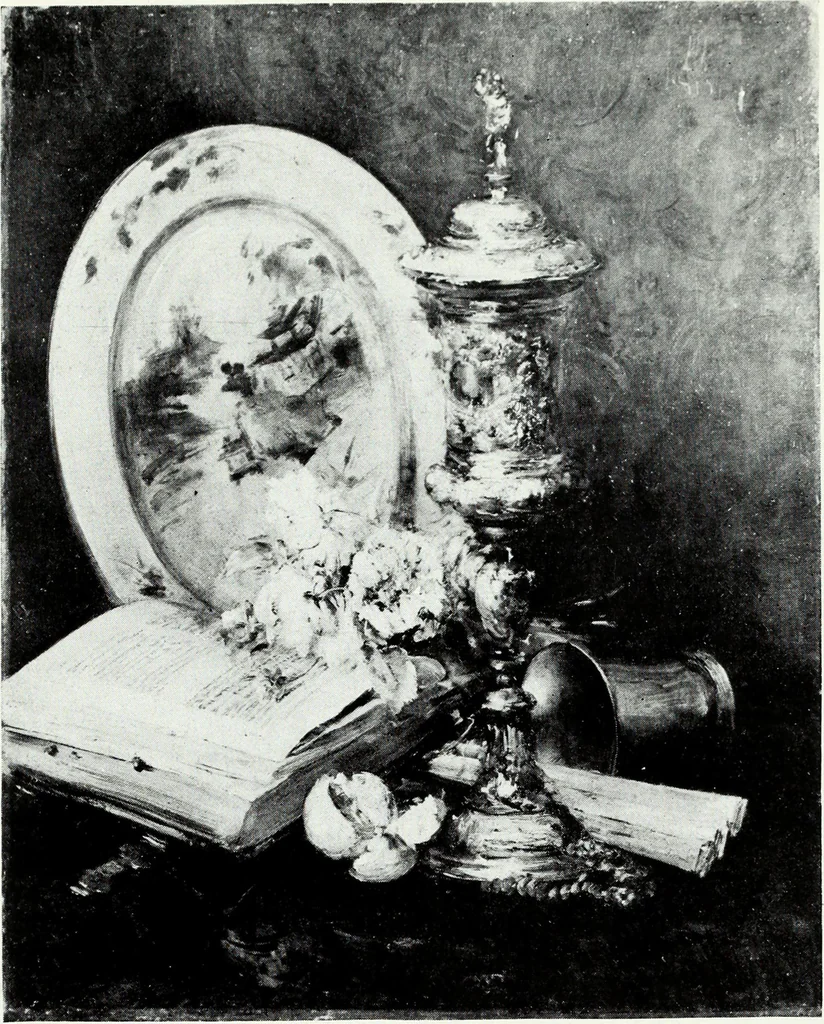 An illustration from Illustrated catalogue of valuable old and modern paintings of artistic distinction .., 1921, leaf 120