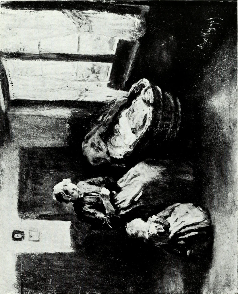 An illustration from Illustrated catalogue of valuable old and modern paintings of artistic distinction .., 1921, leaf 124