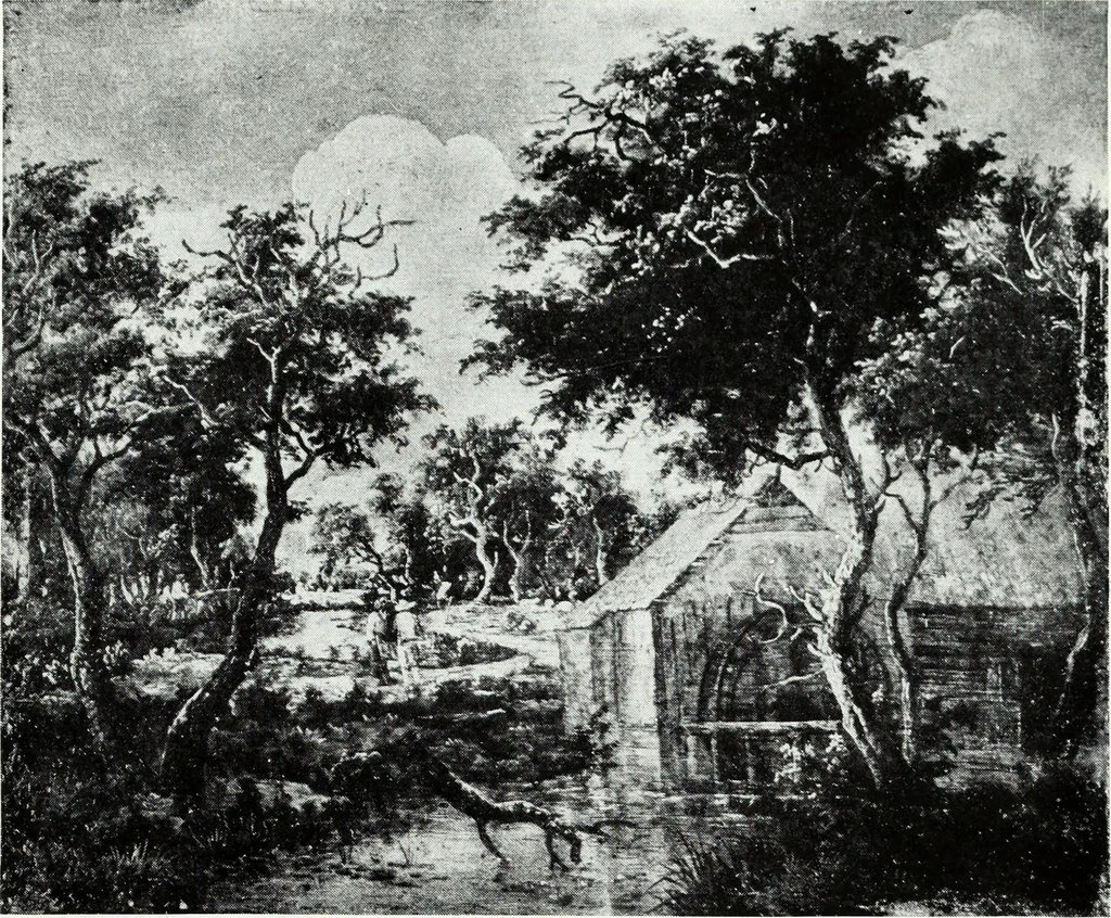 An illustration from Illustrated catalogue of valuable old and modern paintings of artistic distinction .., 1921, leaf 126