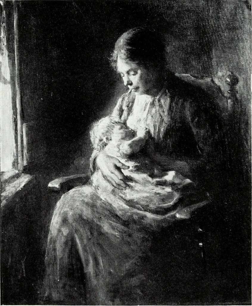 An illustration from Illustrated catalogue of valuable old and modern paintings of artistic distinction .., 1921, leaf 136