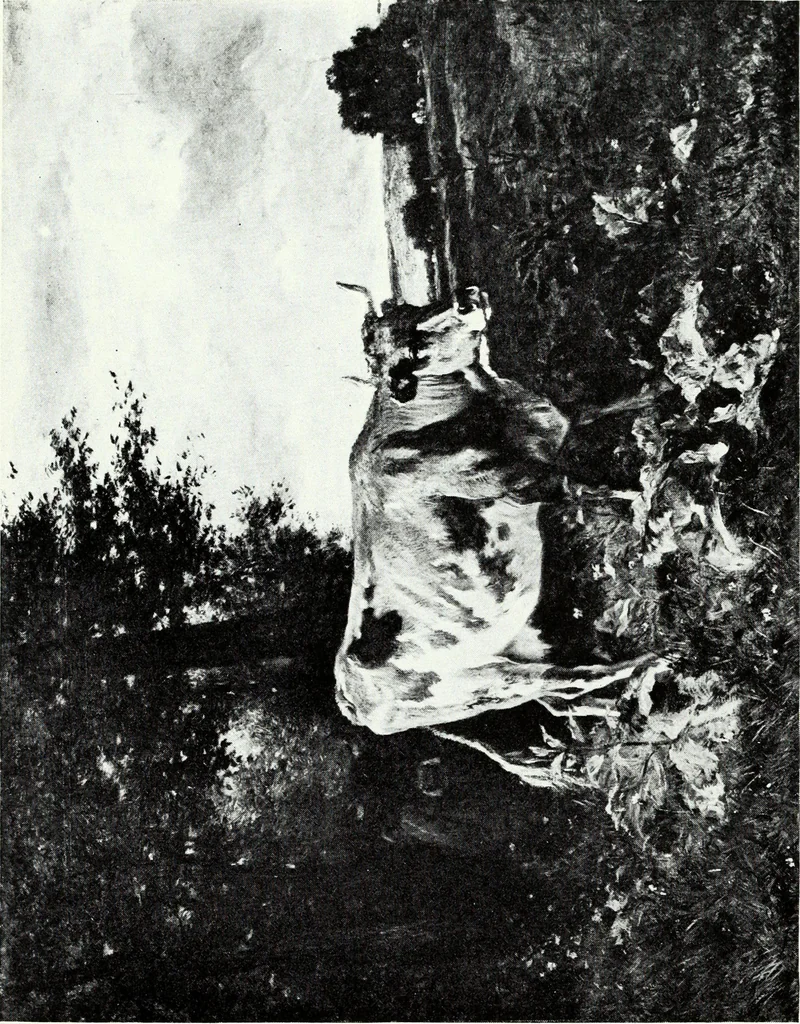 An illustration from Illustrated catalogue of valuable old and modern paintings of artistic distinction .., 1921, leaf 166