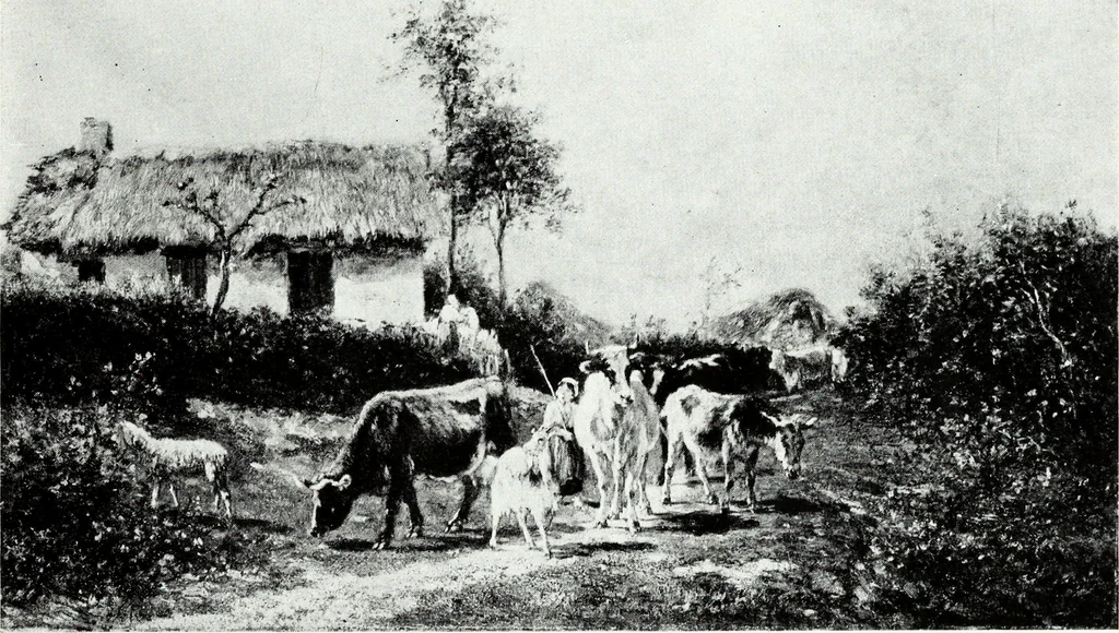 An illustration from Illustrated catalogue of valuable old and modern paintings of artistic distinction .., 1921, leaf 170