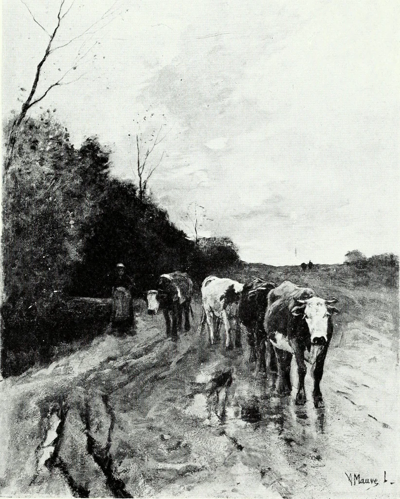 An illustration from Illustrated catalogue of valuable old and modern paintings of artistic distinction .., 1921, leaf 174