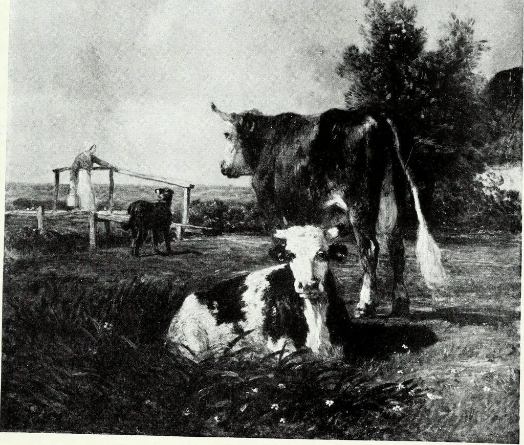 An illustration from Illustrated catalogue of valuable old and modern paintings of artistic distinction .., 1921, leaf 190