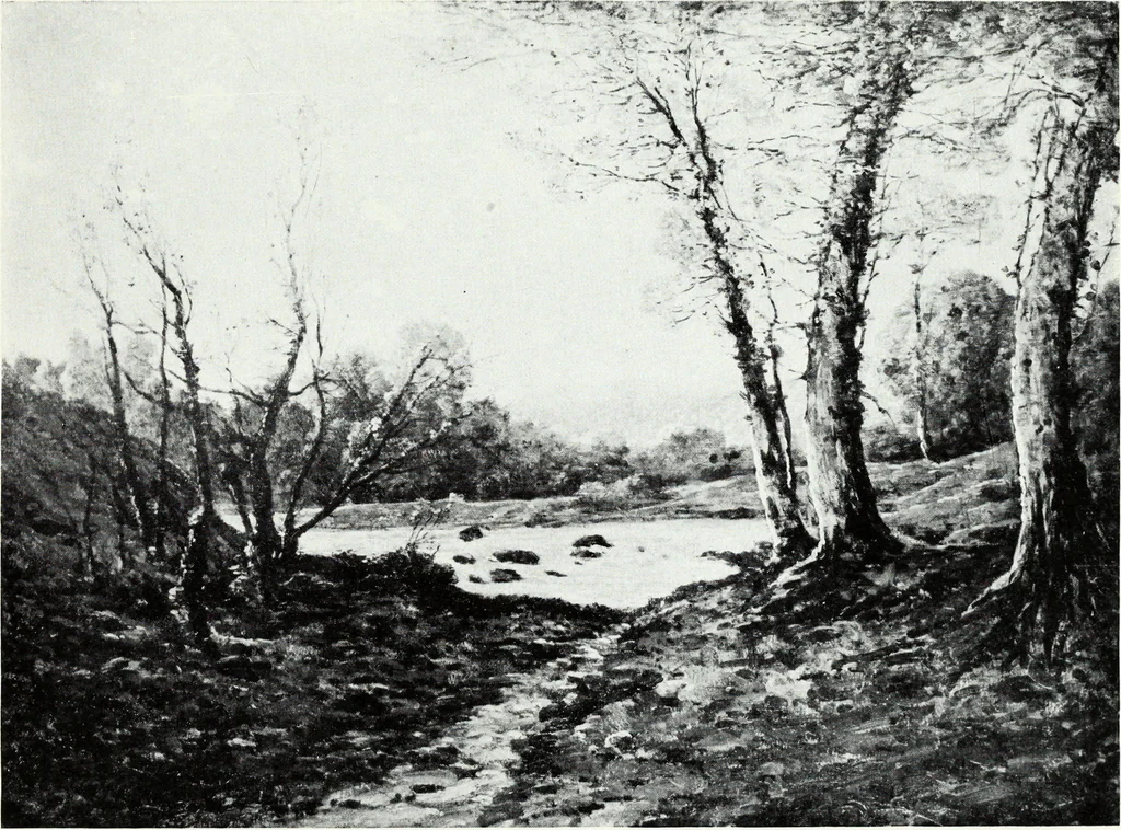An illustration from Illustrated catalogue of valuable old and modern paintings of artistic distinction .., 1921, leaf 204