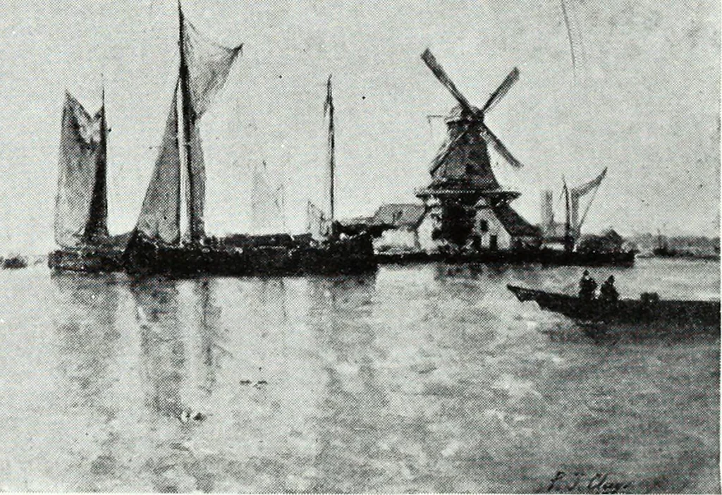 An illustration from Illustrated catalogue of valuable old and modern paintings of artistic distinction .., 1921, leaf 208