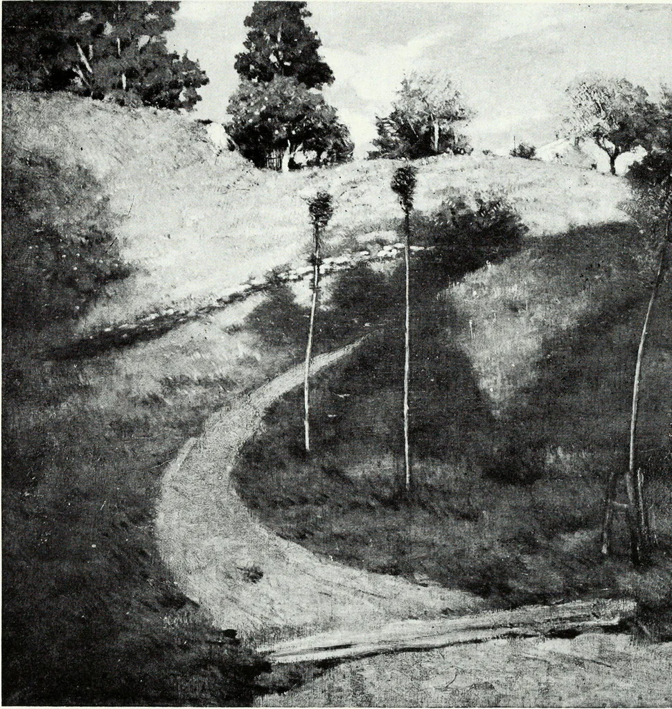An illustration from Illustrated catalogue of valuable old and modern paintings of artistic distinction .., 1921, leaf 210