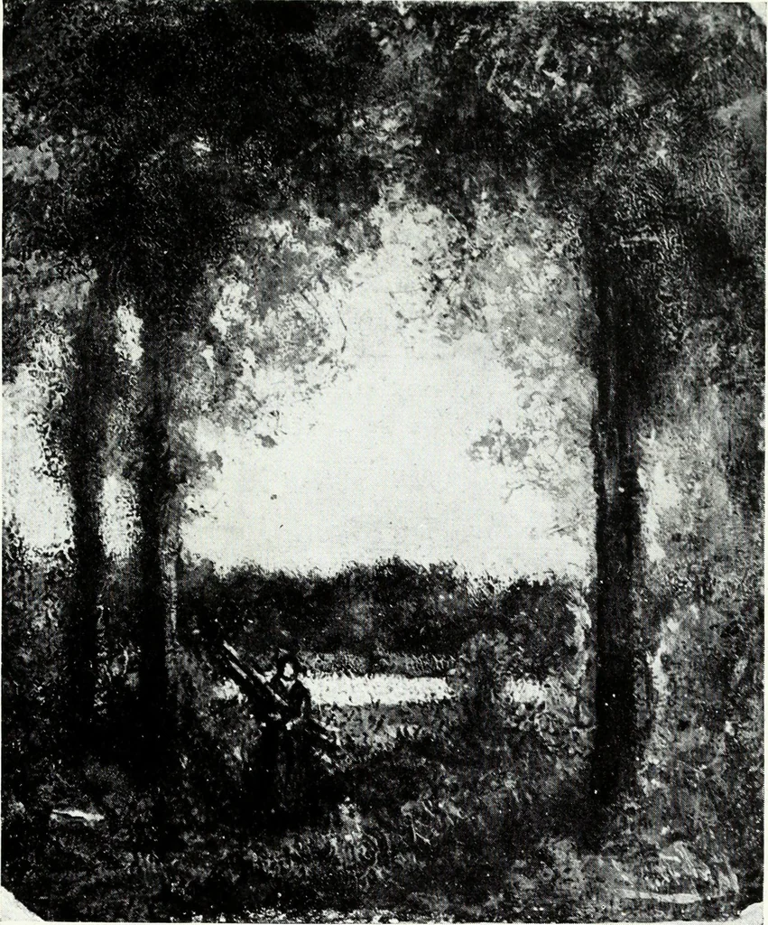 An illustration from Illustrated catalogue of valuable old and modern paintings of artistic distinction .., 1921, leaf 24
