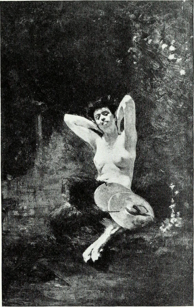 An illustration from Illustrated catalogue of valuable old and modern paintings of artistic distinction .., 1921, leaf 36