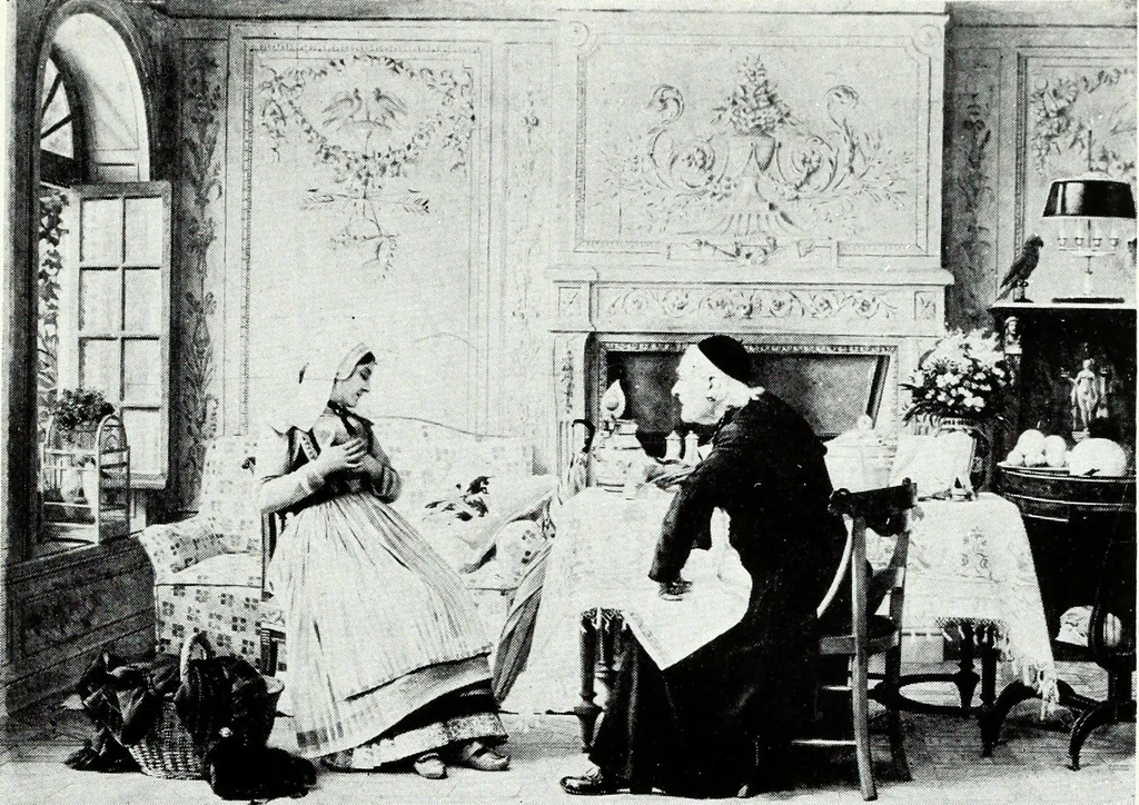 An illustration from Illustrated catalogue of valuable old and modern paintings of artistic distinction .., 1921, leaf 42