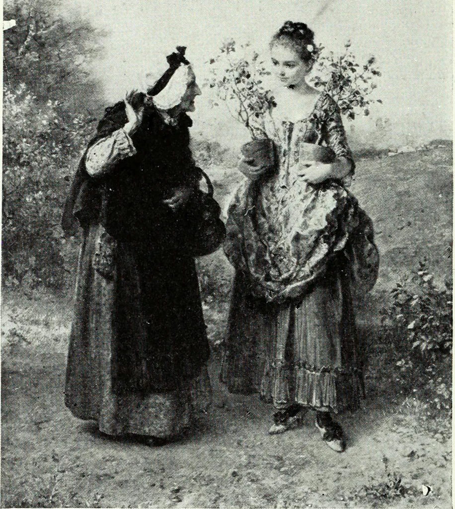 An illustration from Illustrated catalogue of valuable old and modern paintings of artistic distinction .., 1921, leaf 53