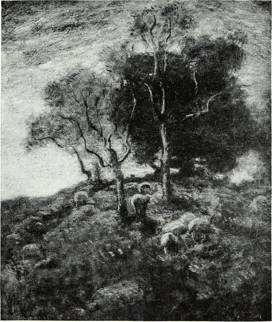 An illustration from Illustrated catalogue of valuable old and modern paintings of artistic distinction .., 1921, leaf 54