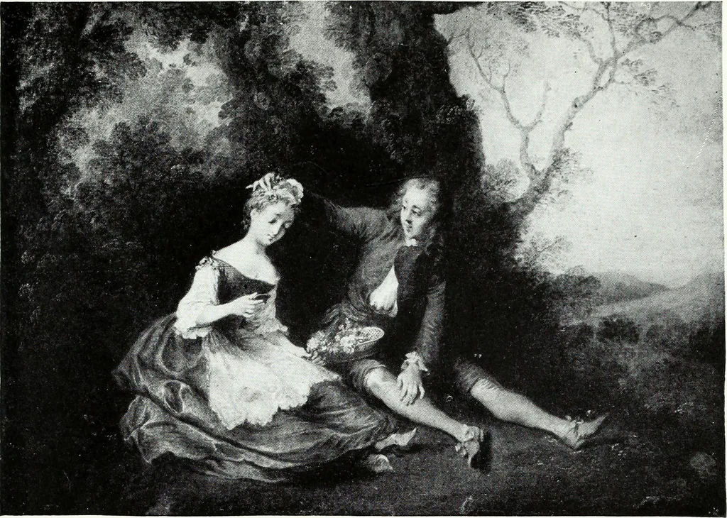 An illustration from Illustrated catalogue of valuable old and modern paintings of artistic distinction .., 1921, leaf 62