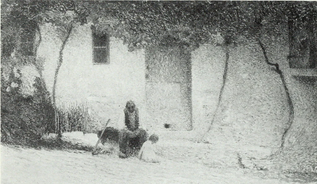 An illustration from Illustrated catalogue of valuable old and modern paintings of artistic distinction .., 1921, leaf 64