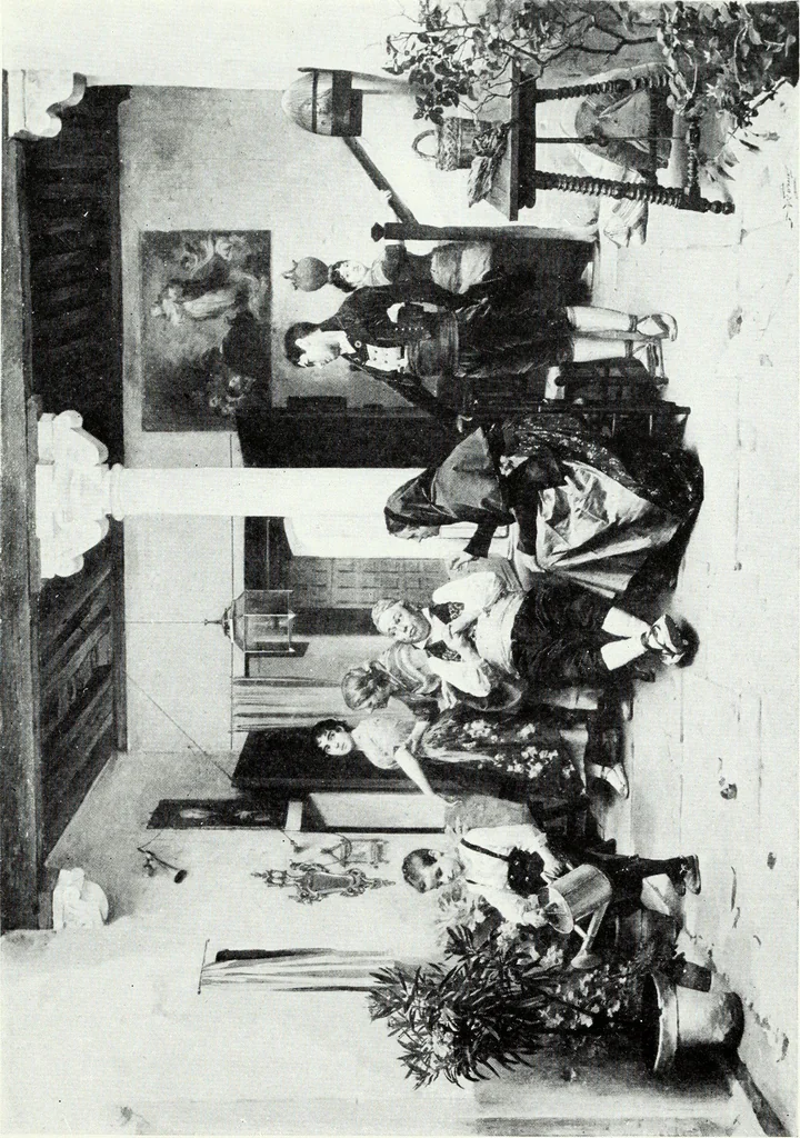 An illustration from Illustrated catalogue of valuable old and modern paintings of artistic distinction .., 1921, leaf 92