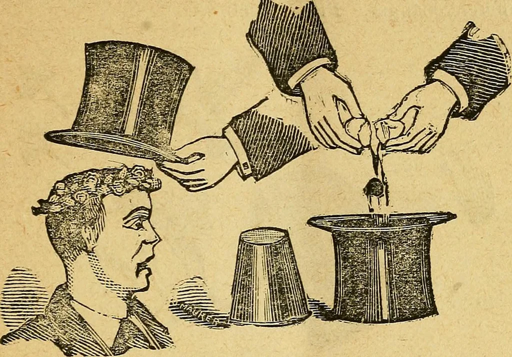 An illustration from Illustrated descriptive price-list of magical apparatus and illusions .., 1884, leaf 22