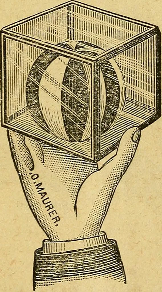 An illustration from Illustrated descriptive price-list of magical apparatus and illusions .., 1884, leaf 22