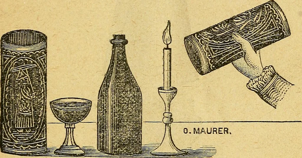 An illustration from Illustrated descriptive price-list of magical apparatus and illusions .., 1884, leaf 28