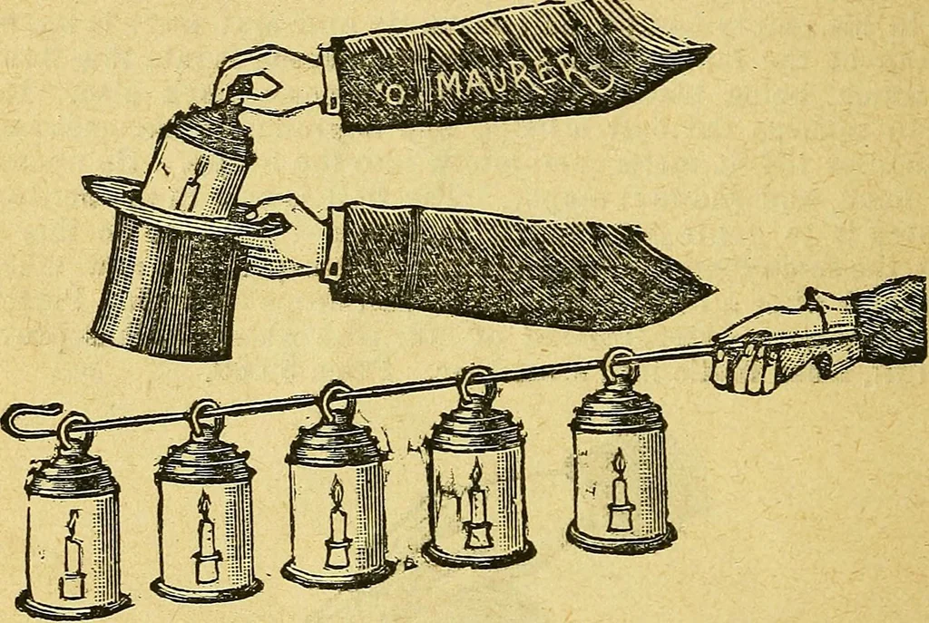 An illustration from Illustrated descriptive price-list of magical apparatus and illusions .., 1884, leaf 33