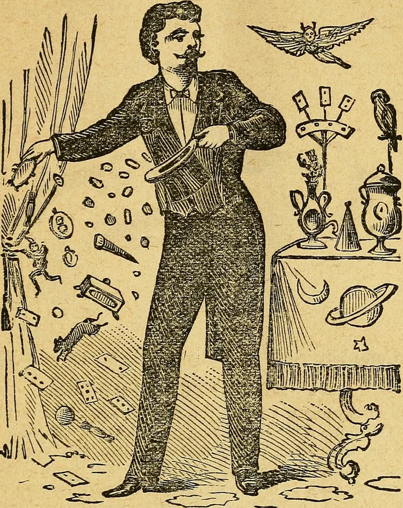 An illustration from Illustrated descriptive price-list of magical apparatus and illusions .., 1884, leaf 40