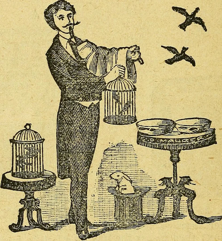 An illustration from Illustrated descriptive price-list of magical apparatus and illusions .., 1884, leaf 51