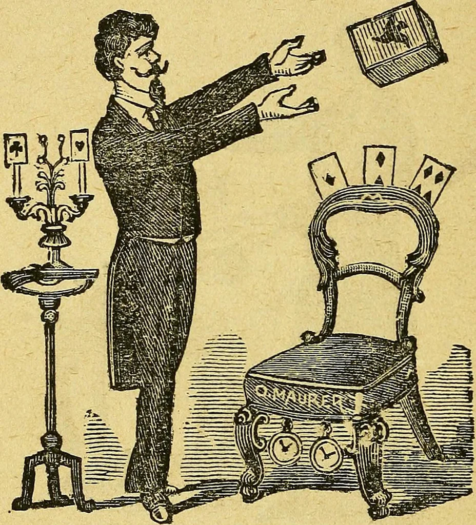 An illustration from Illustrated descriptive price-list of magical apparatus and illusions .., 1884, leaf 55