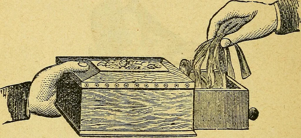 An illustration from Illustrated descriptive price-list of magical apparatus and illusions .., 1884, leaf 63