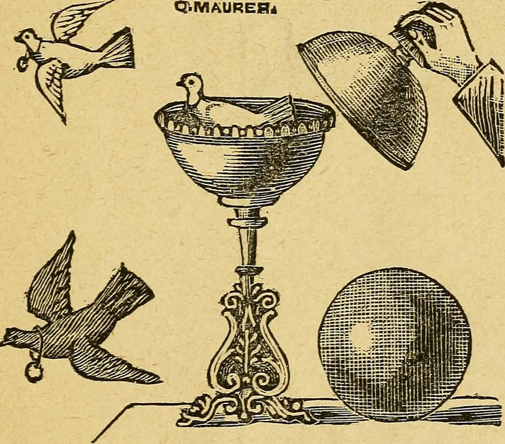 An illustration from Illustrated descriptive price-list of magical apparatus and illusions .., 1884, leaf 74
