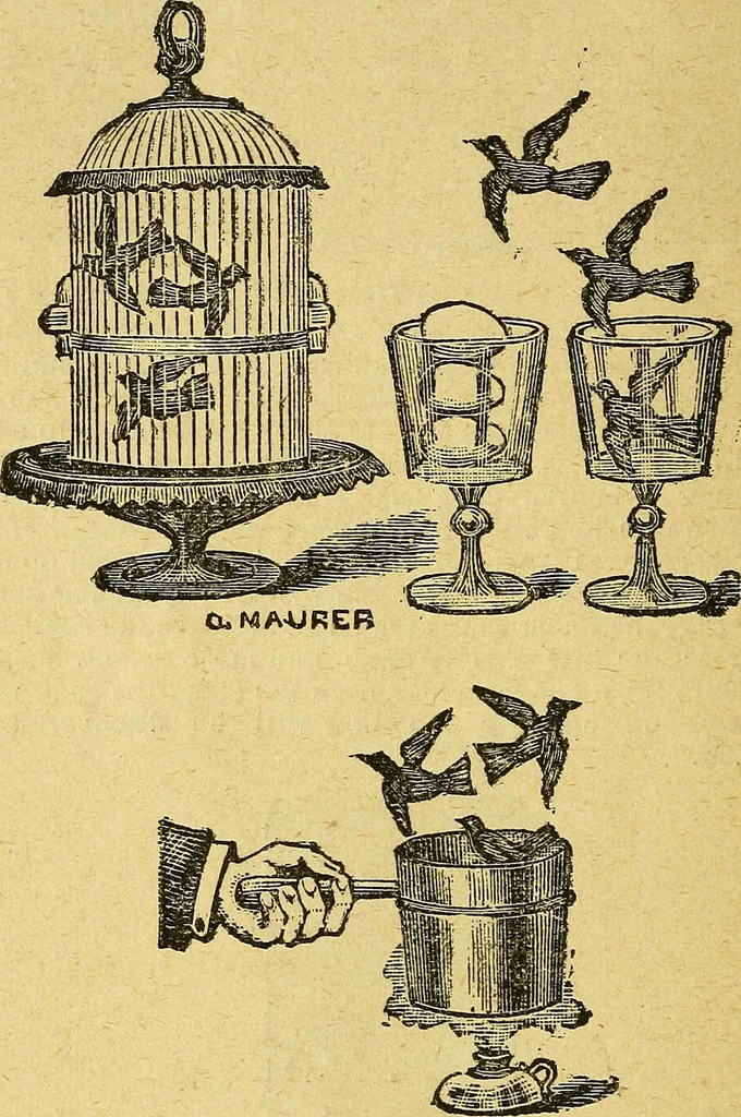 An illustration from Illustrated descriptive price-list of magical apparatus and illusions .., 1884, leaf 83