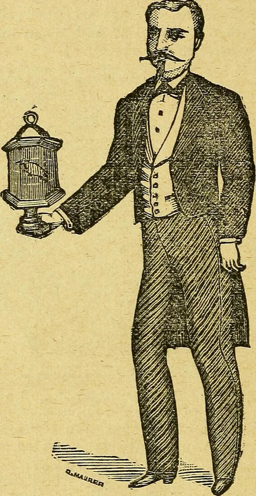 An illustration from Illustrated descriptive price-list of magical apparatus and illusions .., 1884, leaf 95