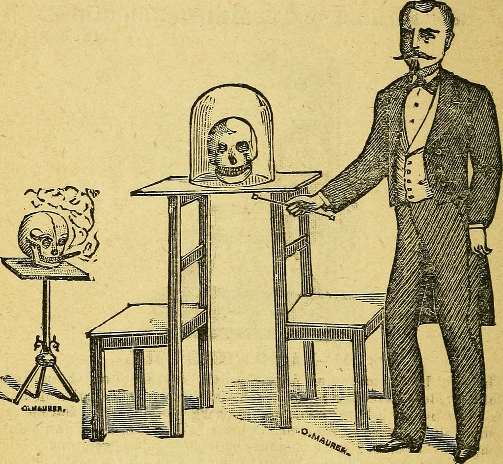 An illustration from Illustrated descriptive price-list of magical apparatus and illusions .., 1884, leaf 97
