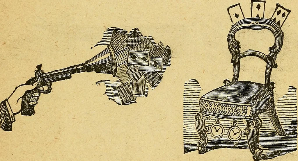 An illustration from Illustrated descriptive price-list of magical apparatus and illusions .., 1884, leaf 98