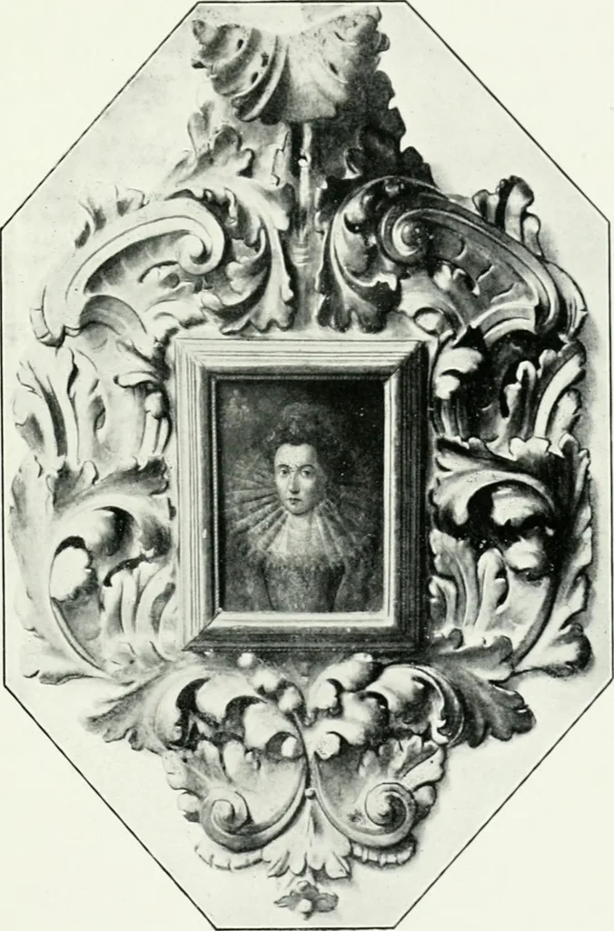 An illustration from Illustrated descriptive account of the Museum of Andalucian pottery and lace, antique and modern : together with notes on pre-Roman Seville and the lost city of Tharsis, 1913, leaf 108