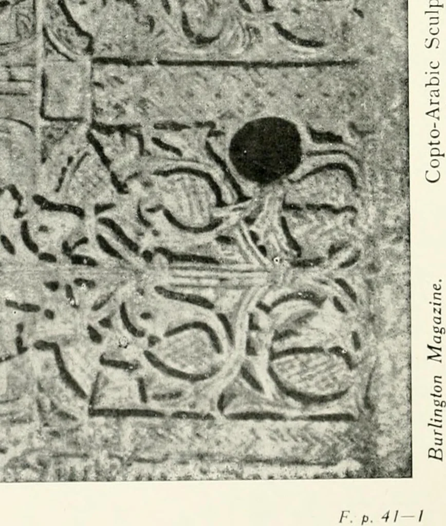 An illustration from Illustrated descriptive account of the Museum of Andalucian pottery and lace, antique and modern : together with notes on pre-Roman Seville and the lost city of Tharsis, 1913, leaf 113