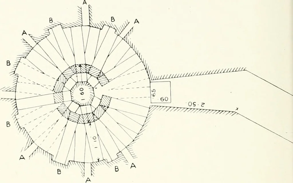 An illustration from Illustrated descriptive account of the Museum of Andalucian pottery and lace, antique and modern : together with notes on pre-Roman Seville and the lost city of Tharsis, 1913, leaf 15