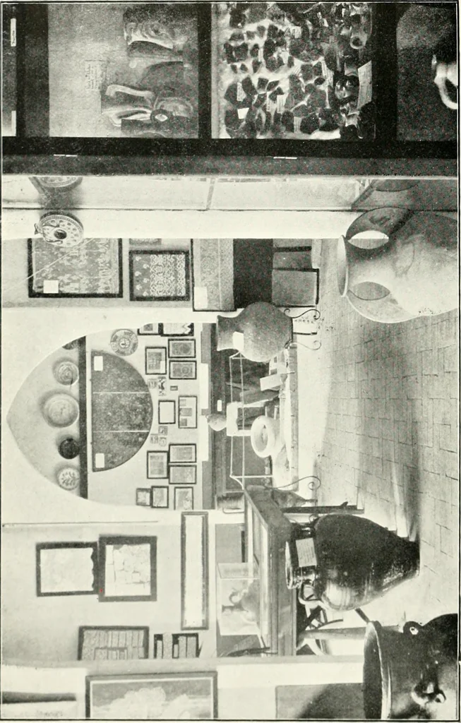 An illustration from Illustrated descriptive account of the Museum of Andalucian pottery and lace, antique and modern : together with notes on pre-Roman Seville and the lost city of Tharsis, 1913, leaf 23