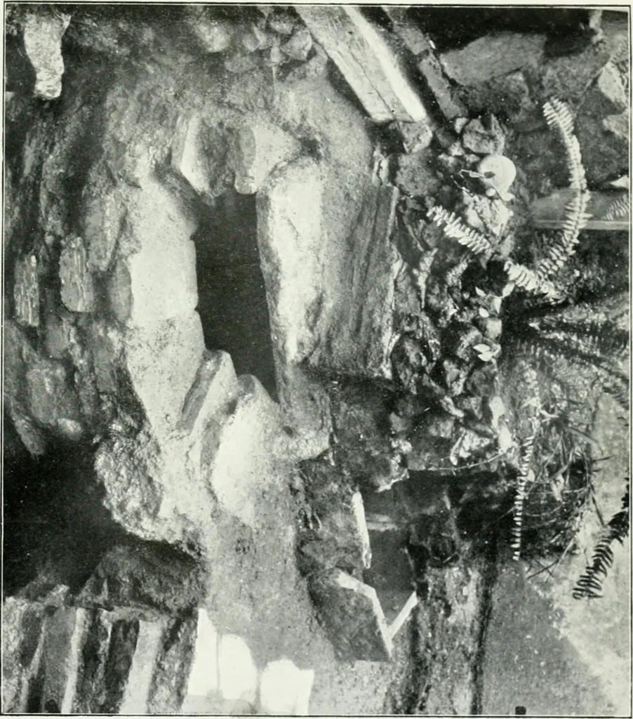 An illustration from Illustrated descriptive account of the Museum of Andalucian pottery and lace, antique and modern : together with notes on pre-Roman Seville and the lost city of Tharsis, 1913, leaf 46