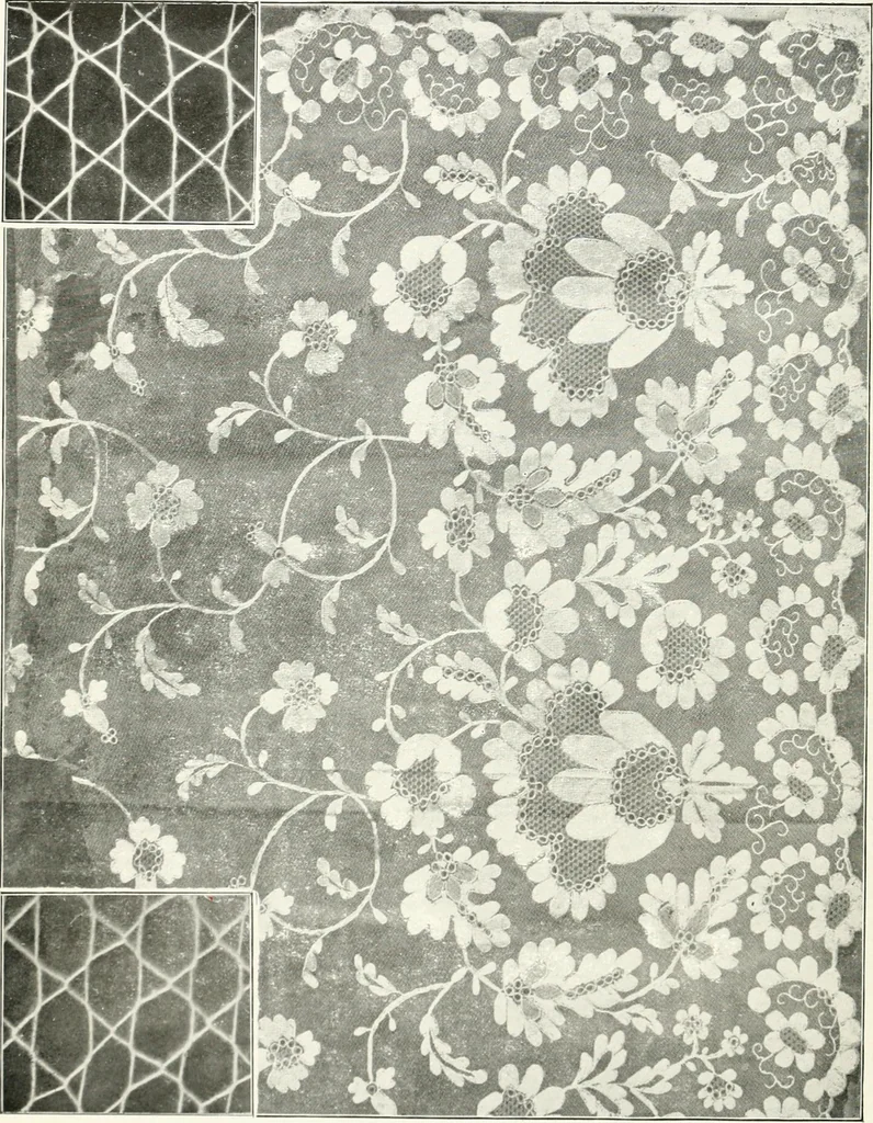 An illustration from Illustrated descriptive account of the Museum of Andalucian pottery and lace, antique and modern : together with notes on pre-Roman Seville and the lost city of Tharsis, 1913, leaf 51