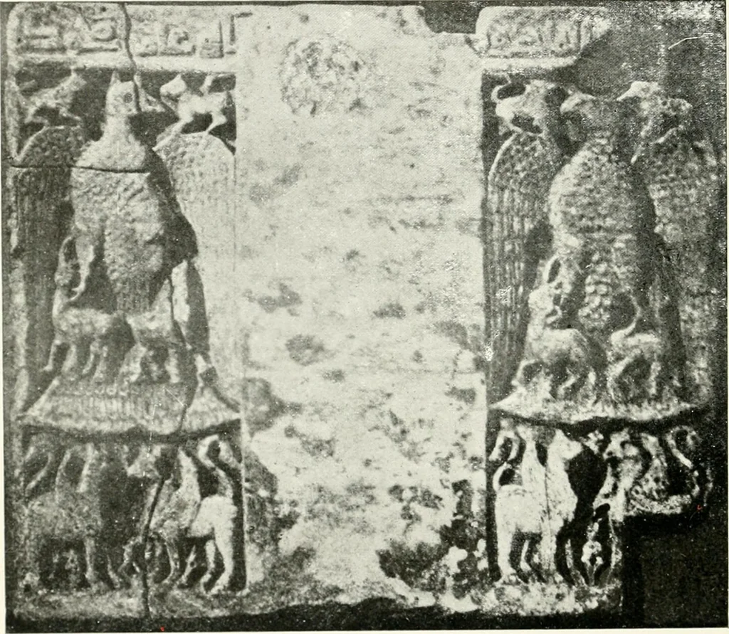 An illustration from Illustrated descriptive account of the Museum of Andalucian pottery and lace, antique and modern : together with notes on pre-Roman Seville and the lost city of Tharsis, 1913, leaf 59