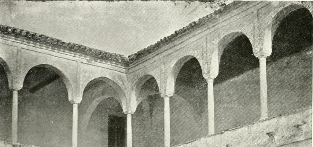 An illustration from Illustrated descriptive account of the Museum of Andalucian pottery and lace, antique and modern : together with notes on pre-Roman Seville and the lost city of Tharsis, 1913, leaf 65