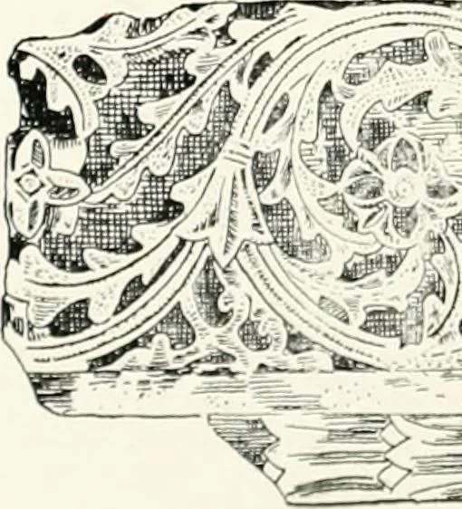 An illustration from Illustrated descriptive account of the Museum of Andalucian pottery and lace, antique and modern : together with notes on pre-Roman Seville and the lost city of Tharsis, 1913, leaf 89