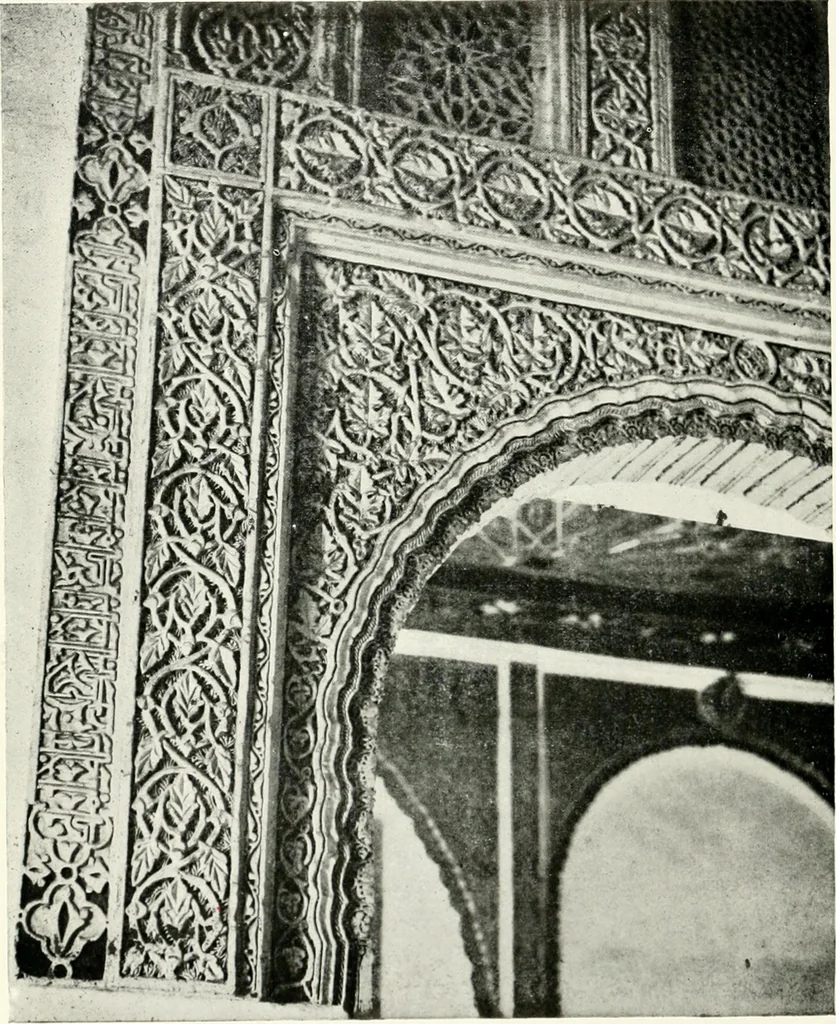 An illustration from Illustrated descriptive account of the Museum of Andalucian pottery and lace, antique and modern : together with notes on pre-Roman Seville and the lost city of Tharsis, 1913, leaf 95