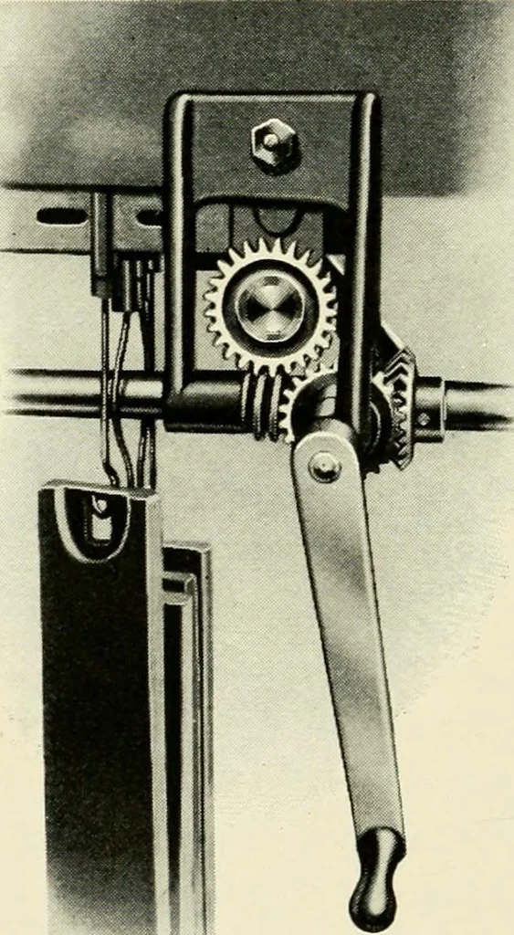 An illustration from Illustrated and descriptive catalog of Whitin cotton combing machinery : and handbook of useful information for overseers and operatives, 1922, leaf 23