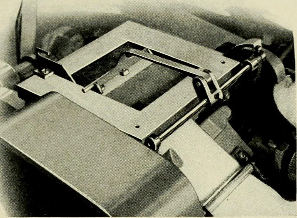 An illustration from Illustrated and descriptive catalog of Whitin cotton combing machinery : and handbook of useful information for overseers and operatives, 1922, leaf 30