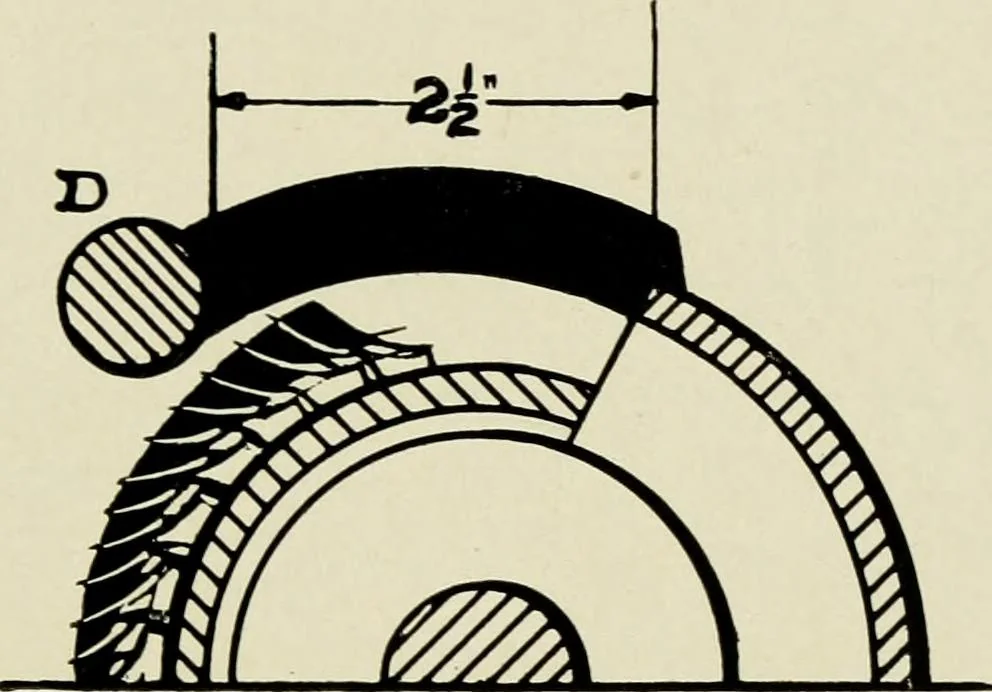 An illustration from Illustrated and descriptive catalog of Whitin cotton combing machinery : and handbook of useful information for overseers and operatives, 1922, leaf 34