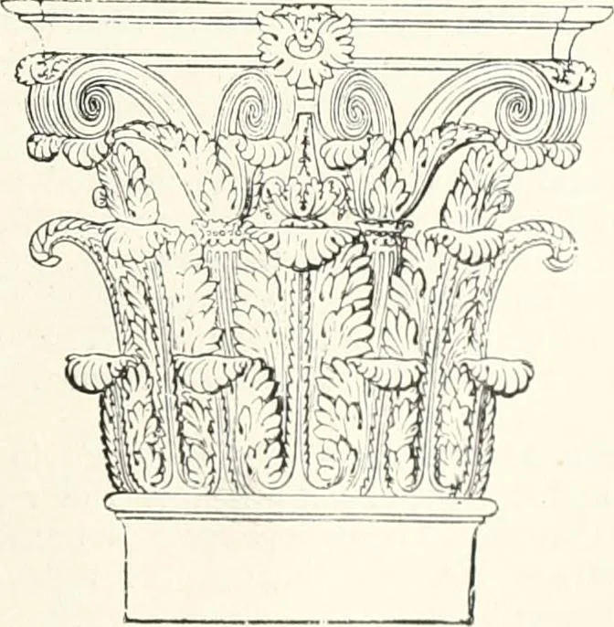 An illustration from An illustrated dictionary of words used in art and archaeology. Explaining terms frequently used in works on architecture, arms, bronzes, Christian art, colour, costume, decoration, devices, emblems, heraldry, lace, personal ornaments, pottery, painting, sculpture, &c., with their derivations, 1883, leaf 100