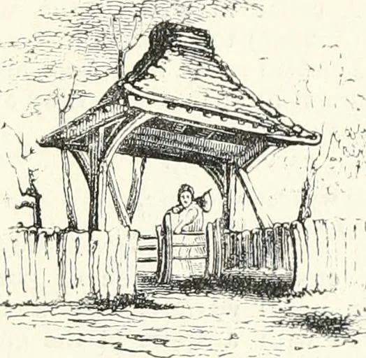 An illustration from An illustrated dictionary of words used in art and archaeology. Explaining terms frequently used in works on architecture, arms, bronzes, Christian art, colour, costume, decoration, devices, emblems, heraldry, lace, personal ornaments, pottery, painting, sculpture, &c., with their derivations, 1883, leaf 102