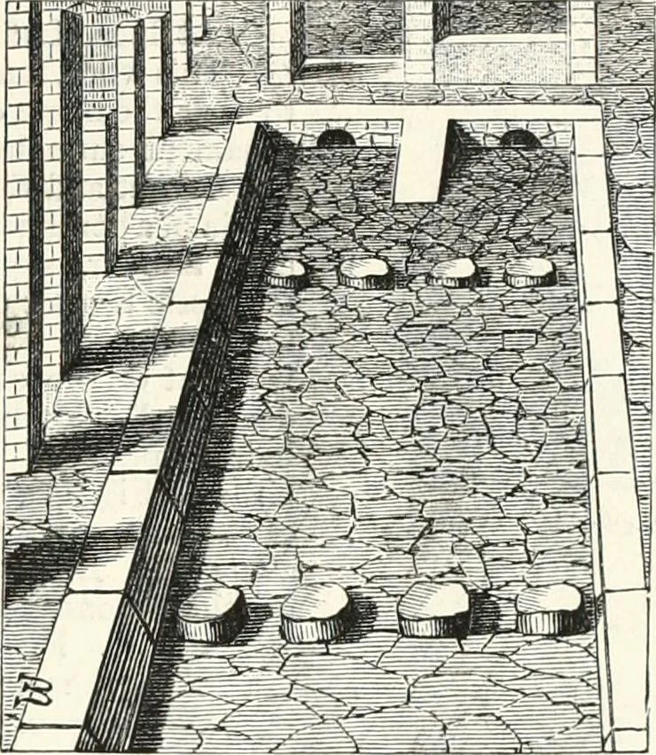 An illustration from An illustrated dictionary of words used in art and archaeology. Explaining terms frequently used in works on architecture, arms, bronzes, Christian art, colour, costume, decoration, devices, emblems, heraldry, lace, personal ornaments, pottery, painting, sculpture, &c., with their derivations, 1883, leaf 106
