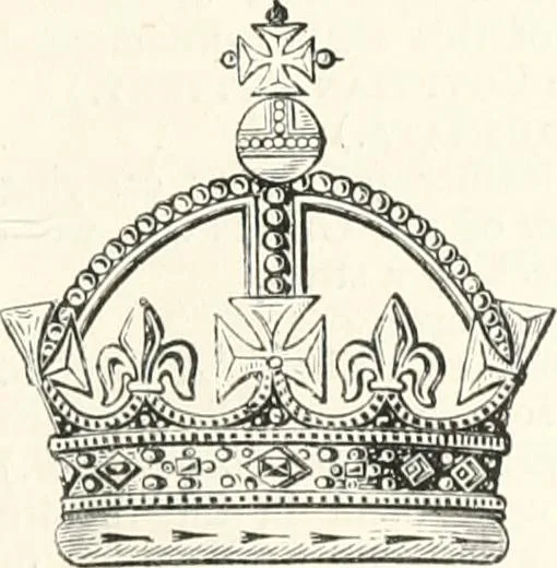 An illustration from An illustrated dictionary of words used in art and archaeology. Explaining terms frequently used in works on architecture, arms, bronzes, Christian art, colour, costume, decoration, devices, emblems, heraldry, lace, personal ornaments, pottery, painting, sculpture, &c., with their derivations, 1883, leaf 108