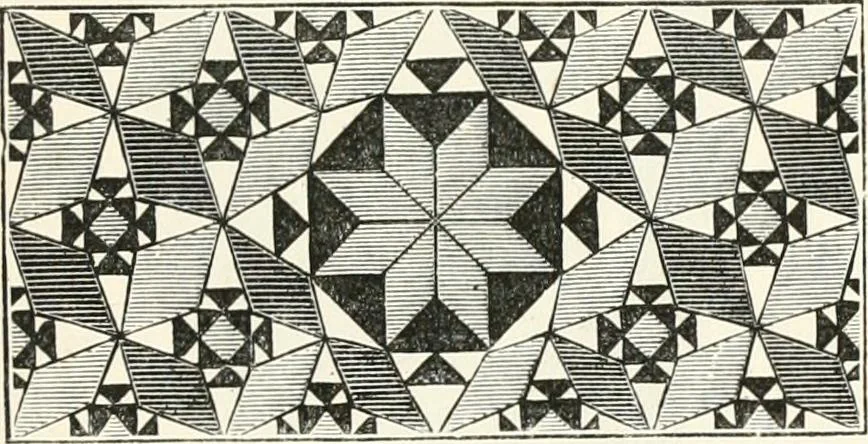 An illustration from An illustrated dictionary of words used in art and archaeology. Explaining terms frequently used in works on architecture, arms, bronzes, Christian art, colour, costume, decoration, devices, emblems, heraldry, lace, personal ornaments, pottery, painting, sculpture, &c., with their derivations, 1883, leaf 12